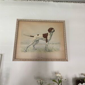 Framed Dog Art Print